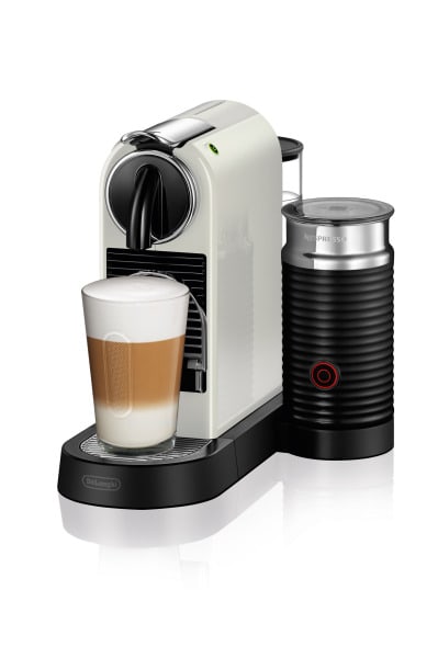 DELONGHI - Nespresso Kapselautomat,19bar,1L.,Aeroccino,weiss