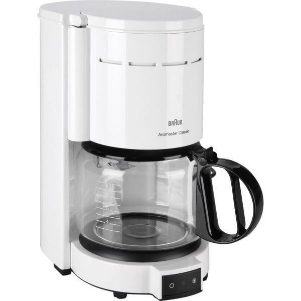 BRAUN HH - Kaffeeautomat,10T.,1000W,Glaskanne,weiss