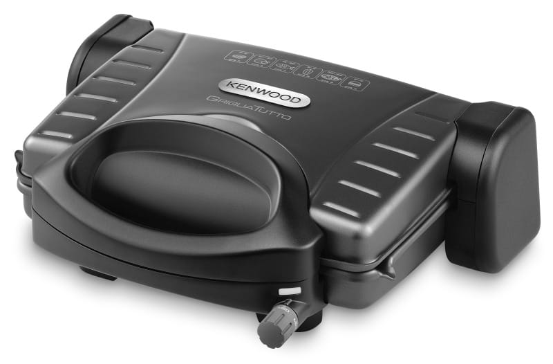 KENWOOD - Plattengriller,1600W,301x211mm,Thermost.,antihaft,grau-sw