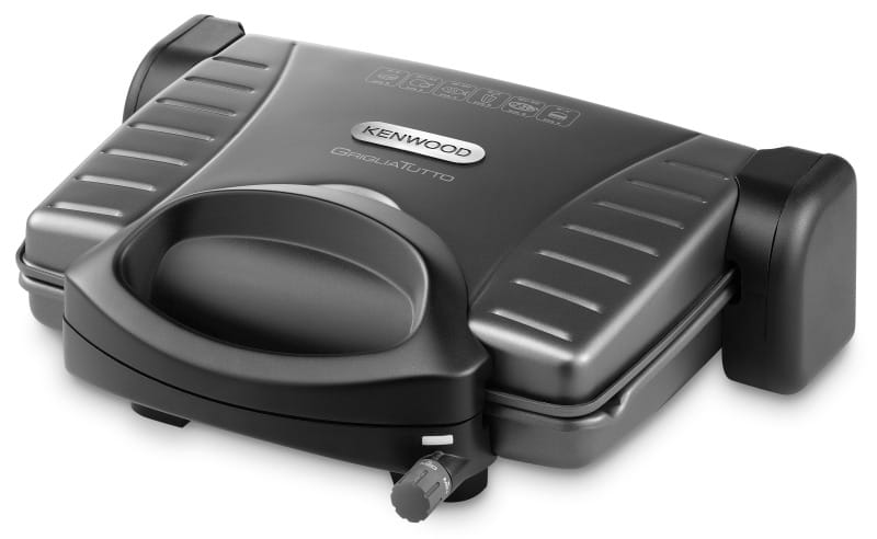 KENWOOD - Plattengriller,1800W,330x242mm,Thermost.,antihaft,grau-sw
