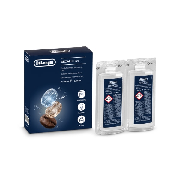 DELONGHI - Decalk Care Entkalker, 2 x 100 ml. Flasche für 2 Anwendungen