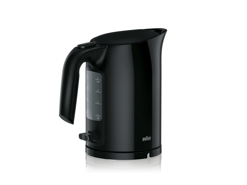 BRAUN HH - Wasserkocher,2200W,1L,kabellos,schwarz
