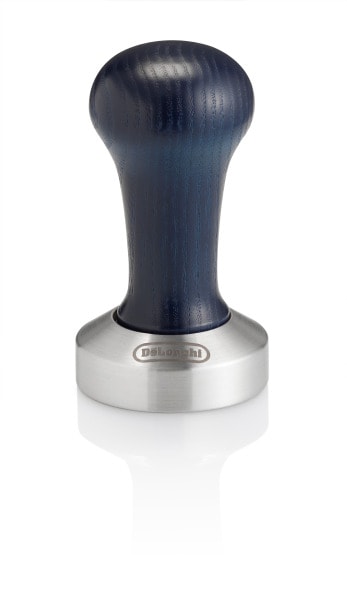 DELONGHI - Tamper 51mm edst/naturholz-blau gefärbt