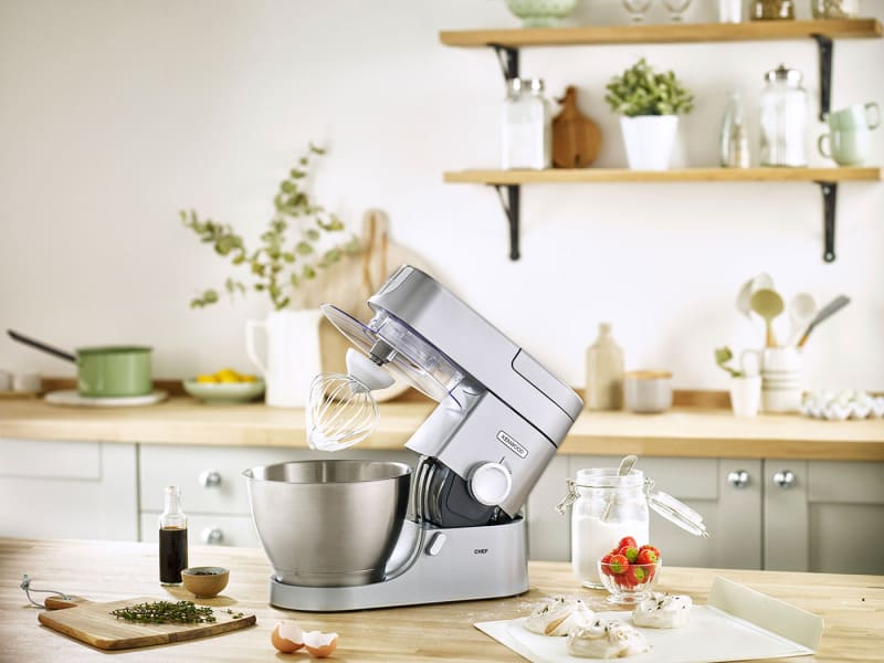 KENWOOD - Küchenmaschine Chef 1000W  4.6L EdstSch. silber