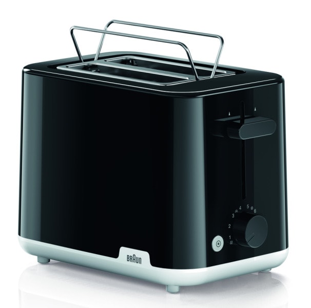 BRAUN HH - Toaster 2Schlitz 900W Auftauf-/Aufwärmunktion Brotlift sw