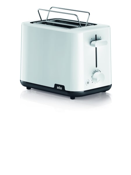 BRAUN HH - Toaster 2Schlitz 900W Auftauf-/Aufwärmunktion Brotlift ws