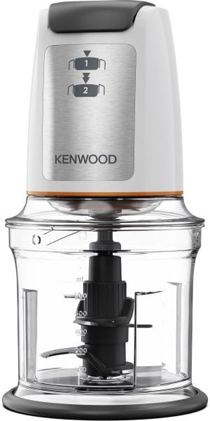 KENWOOD - Zerkleinerer 500W 0.5L. 2Stufen Icecrush Spatel weiß-grau