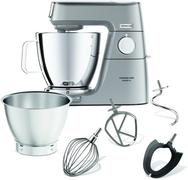 KENWOOD - Küchenmaschine Chef Baker XL 1200W 7L+5L EdstSch. Waage si