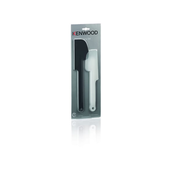 KENWOOD - Spachtelset Silikon grau Hitzebeständig b.130G u. weiß