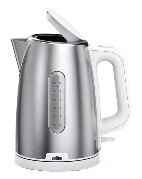 BRAUN HH - Wasserkocher 2200W 1.7L kabellos Schnellkochsyst. edst-ws