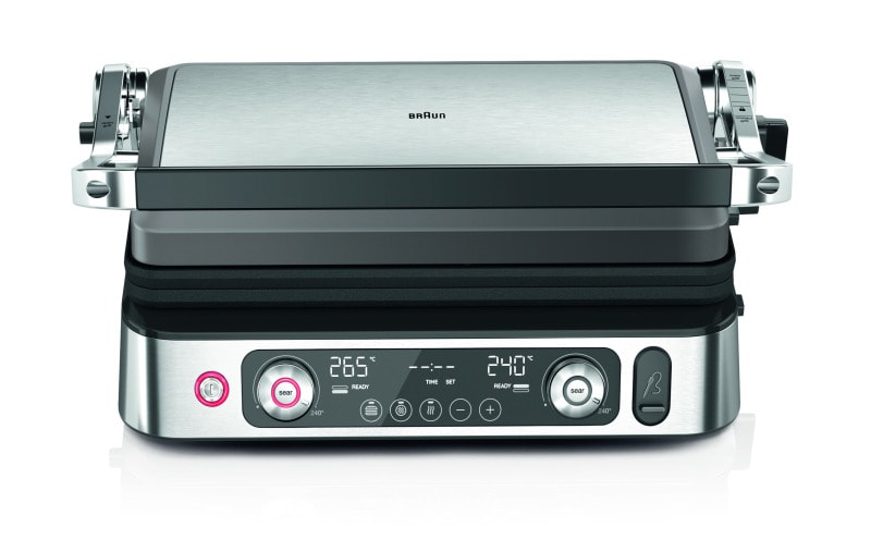 BRAUN HH - Kontaktgrill 2200W Disp Anbrat-Funkt.(250G) 3x2Platten sw-ed