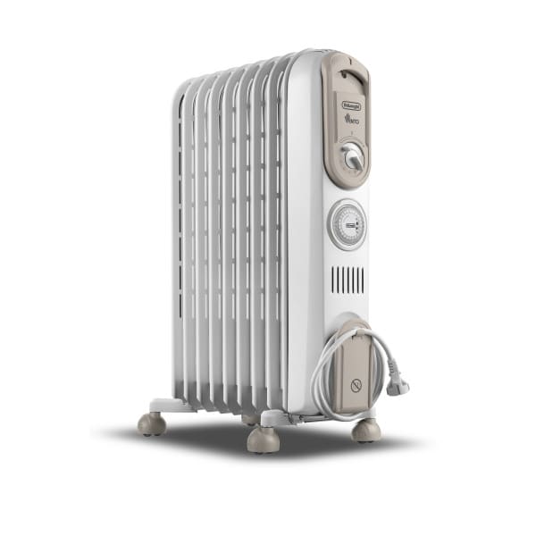 DELONGHI - Ölradiator 800/1000/1800W 9Rippen bis 54m³ Timer ws