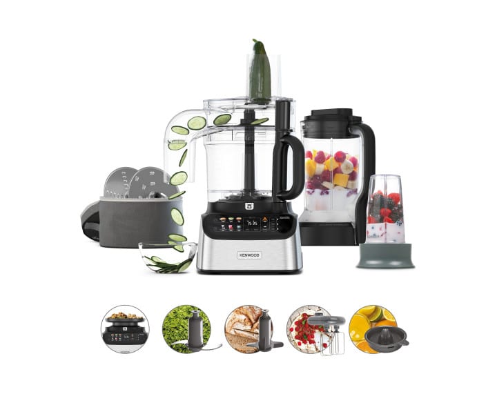 KENWOOD - Küchenmaschine MultiProOneTouch 1000W 3L int.Waage 13Zubehört.