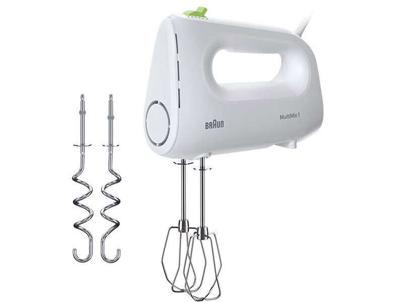 BRAUN HH - Handmixer MultiMix1 450W 4Stufen weiß