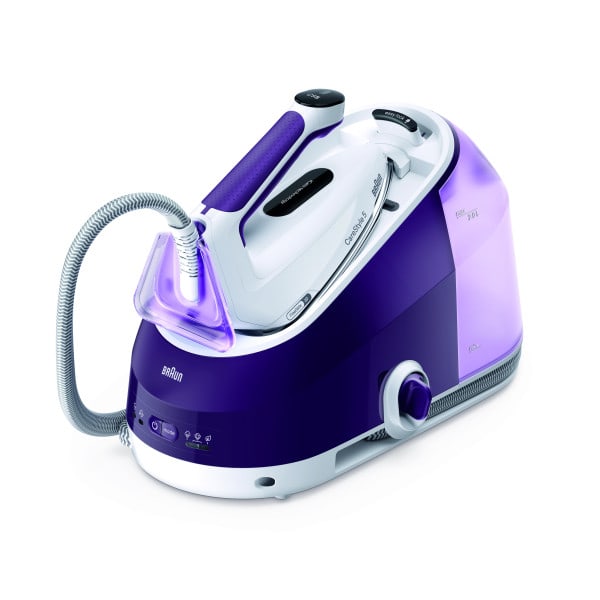 BRAUN HH - Bügelstation 2400W 7.5bar 2L FreeGlide3D Eloxal+ S-Absch vio