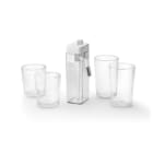 DELONGHI - Set best.aus: Karaffe+2x400ml/2x480ml Thermogläser+Rezeptbuch