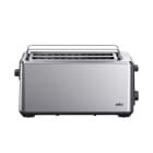 BRAUN HH - Toaster 1470W 2xLangschlitz 8St Auft.Aufw. Brötchenaufs ed-sw