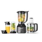 NUTRIBULLET - Standmixer 3in1 1500W 1.8L Mixb 1.6L Küchenmasch.Aufs. 2x2GO-Becher/Aufs