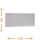 VITALHEIZUNG - Infrarot-Heizpaneel OVE Aktivreflektor 600W (010108) weiß