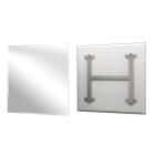VITALHEIZUNG - Infrarot-Glas-Heizpaneel spiegeloptik 300W