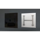 VITALHEIZUNG - Infrarot-Glas-Heizpaneel spiegeloptik 600W
