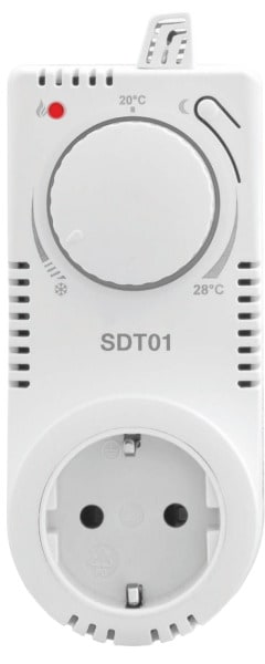 VITALHEIZUNG - Steckdosenthermostat analog f. Heizpaneele 230V/16A(080107)
