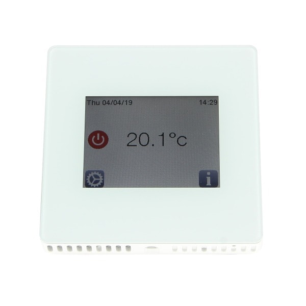 VITALHEIZUNG - Raumthermostat WIFI mit Touchscreen weiß