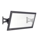 VITALHEIZUNG - Glasheizgerät 1500W 230V b.32m² 830x370x28mm sw