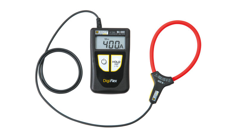 CHAUVIN ARNOUX - TRMS Digital-Amperemeter m. flexiblem Stromwandler 0,02-400A