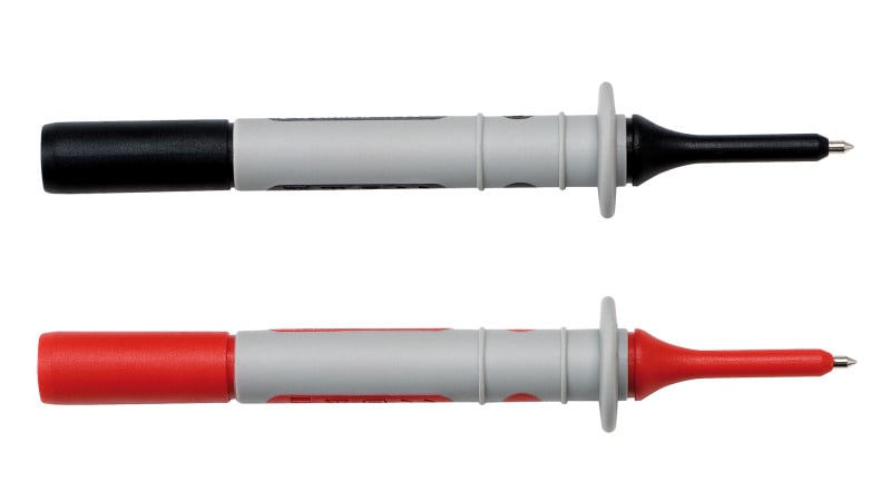 CHAUVIN ARNOUX - Prüfspitzen mit 4mm-Buchse - CAT IV und CAT III -1000V - PVC - rot+sw