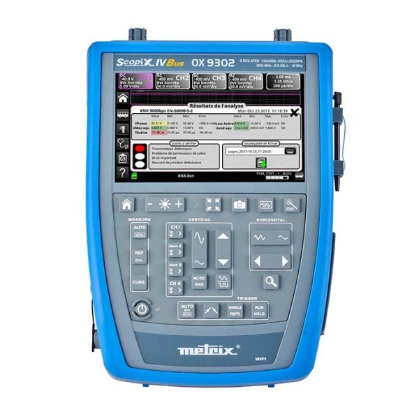 CHAUVIN ARNOUX - OX 9302 Tragbares Oszilloskop 2 x 300 MHz BUS