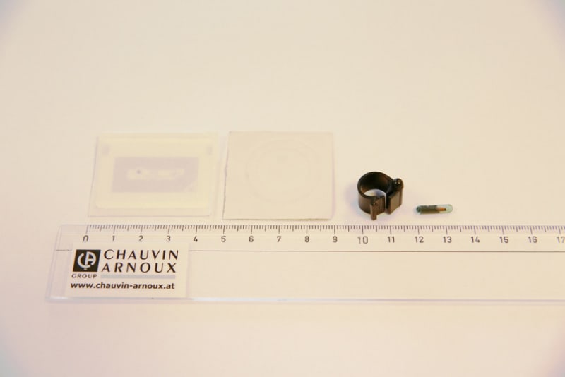 CHAUVIN ARNOUX - Transponder Glas 3,15 x 13,3 mm (100 Stück)