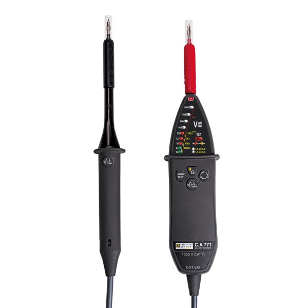 CHAUVIN ARNOUX - CA 771 Spannungsprüfer mit IP2X-Prüfspitzen