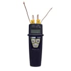 CHAUVIN ARNOUX - TK2002 Thermometer + 2 Fühler für K- Thermoelemente
