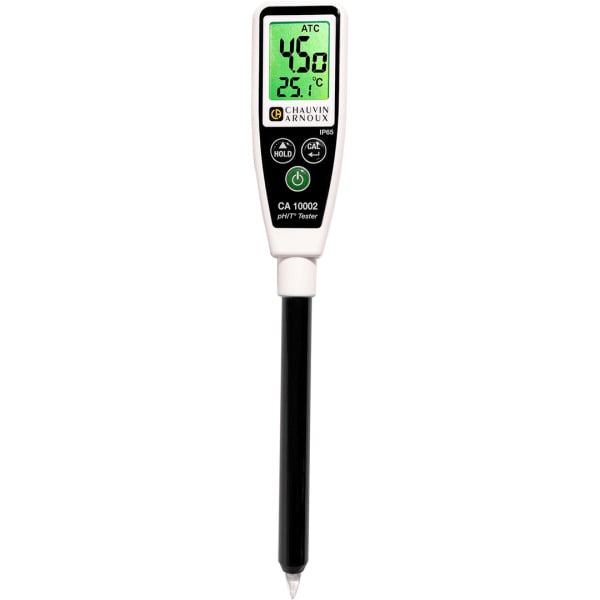 CHAUVIN ARNOUX - CA 10002 pH- und Temperatur-Tester mit Einstechelektrode