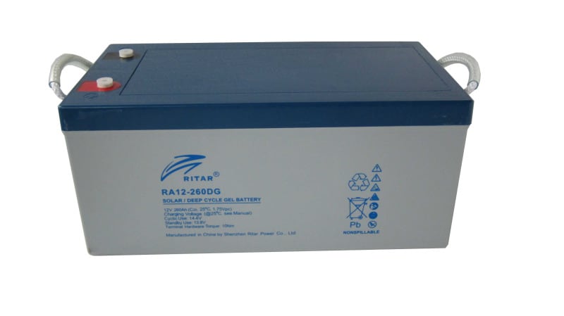 RITAR - Ritar RA12-260DG Solar Batterie