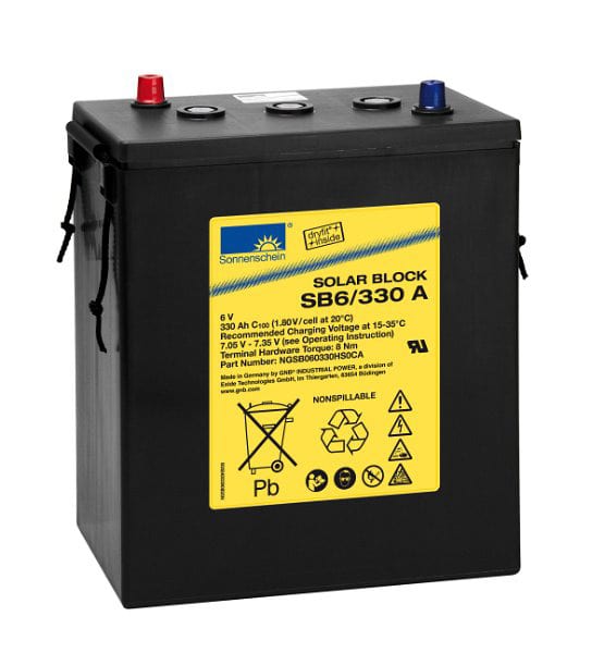 SONNENSCHEIN - Sonnenschein SB 6/330 A Solar Batterie