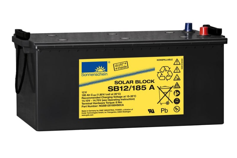 SONNENSCHEIN - Sonnenschein SB 12/185 A Solar Batterie