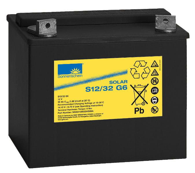 SONNENSCHEIN - Sonnenschein S 12/32 G6 Solar Batterie