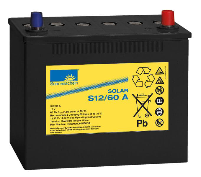 SONNENSCHEIN - Sonnenschein S 12/60 A Solar Batterie