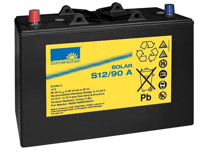 SONNENSCHEIN - Sonnenschein S 12/90 A Solar Batterie