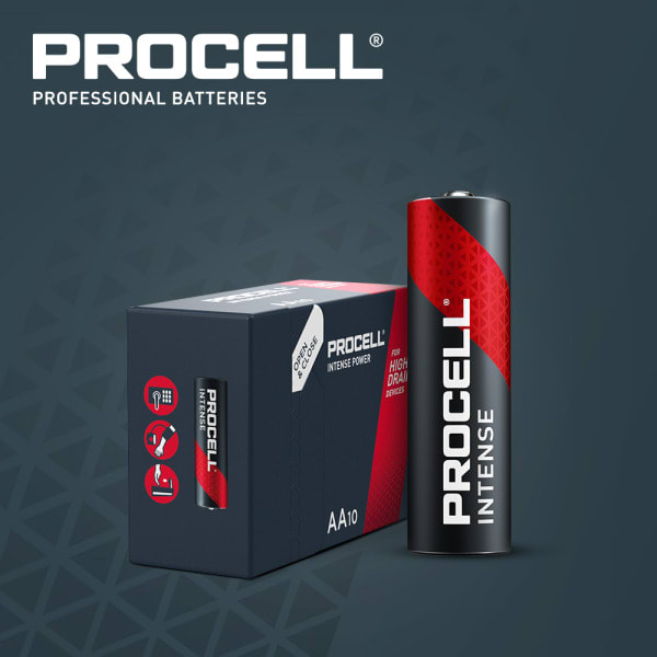 PROCELL - Batterie Procell Industr. Alkal Mignon AA LR06 1.5V 1Bli=10Stk