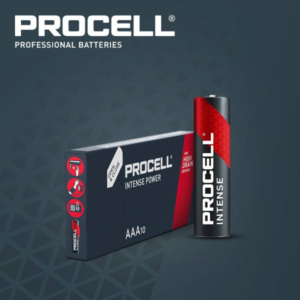 PROCELL - Batterie Procell Industr. Alkal Micro AAA LR03 1.5V 1Bli=10Stk