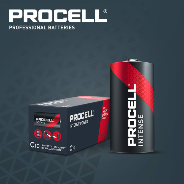 PROCELL - Batterie Procell Industr. Alkal C Baby LR14 1.5V 1Bli=10Stk