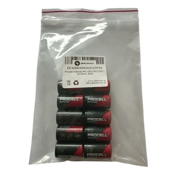 PROCELL - Batterie Procell Industr. Lith. 3V CR2/CR17355 1Bli=10Stk