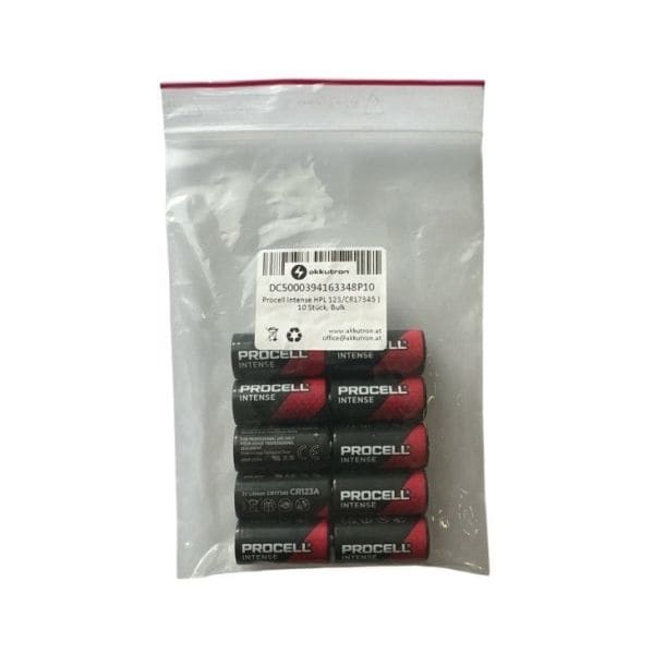 PROCELL - Batterie Procell Industr. Lith. 3V HPL123/CR17345 1Bli=10Stk
