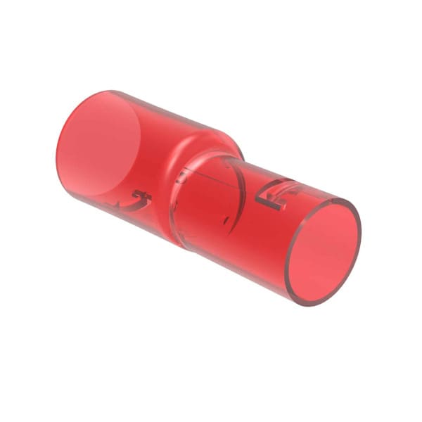 PRIMO - Übergangsmuffe M20 / M25 transparent-rot, Betonbau