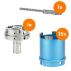 PRIMO - Bohr-Fixx Unterputz 82 mm Set 2