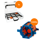 PRIMO - 1000x THD-70+ 1x Wago Klemmensortiment L-BOXX 102 Serie 221,2273