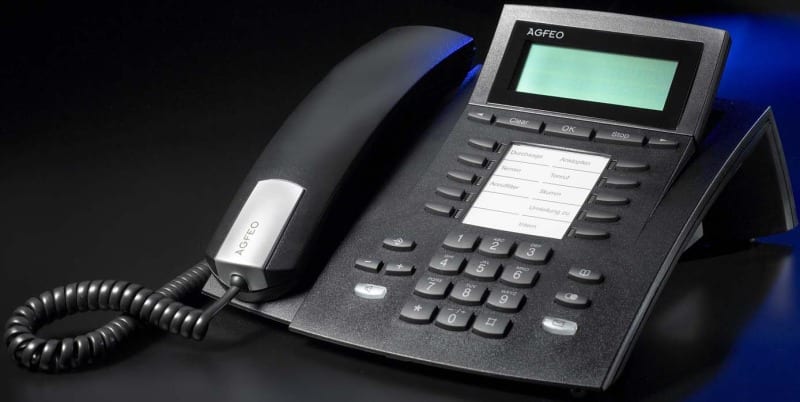 AGFEO - Systemtelefon ST 22 S0-/Up0-Anschluss schwarz
